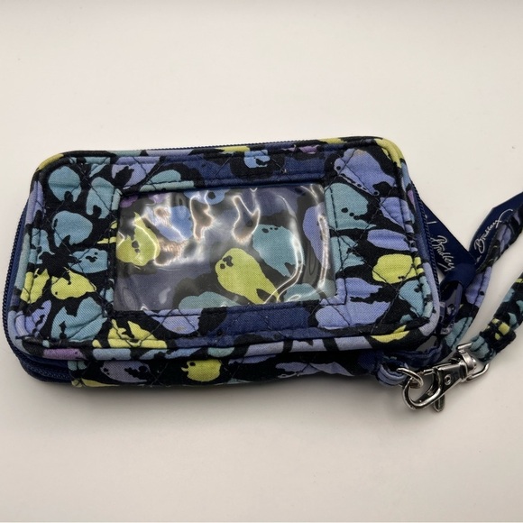 Vera Bradley Handbags - Vera Bradley Blue and Purple Patterned Wristlet